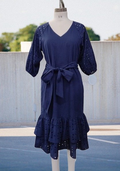Eyelet Dress